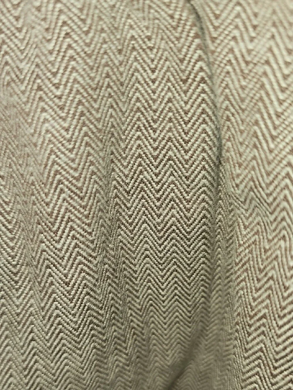 OshKosh B'gosh Girls Brown Herringbone Mini Skirt with Pink Ruffle Hem Size 3T